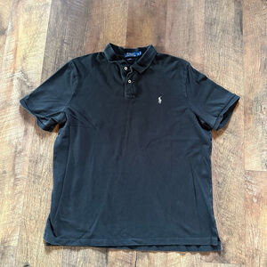 Men's Polo Ralph Lauren Polo Shirt XL Black